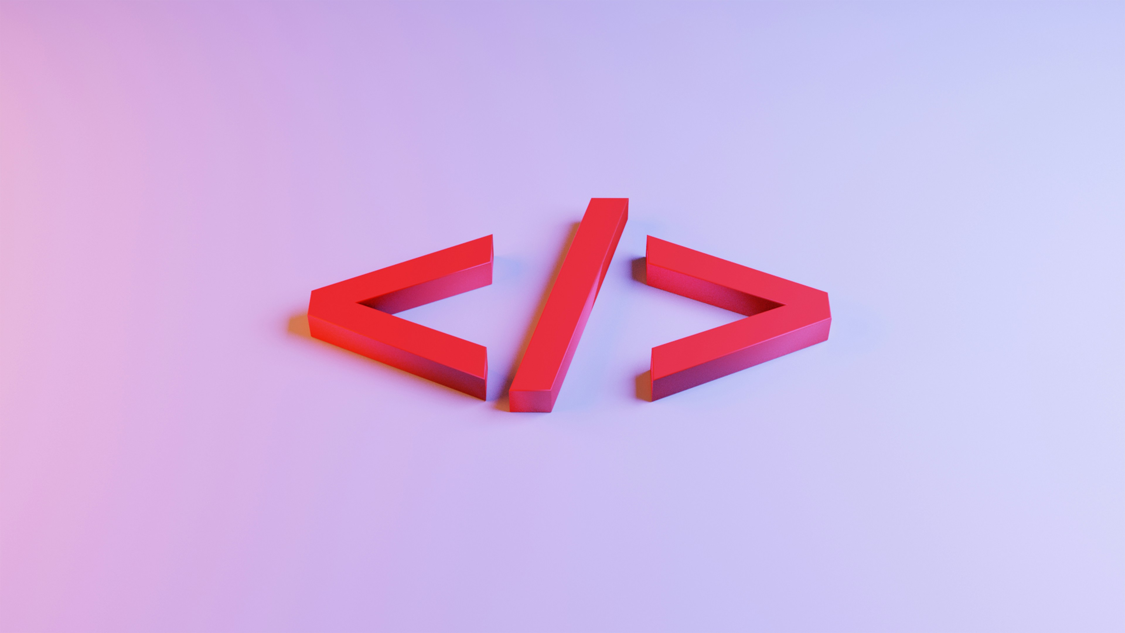 An opened and closed bracket.